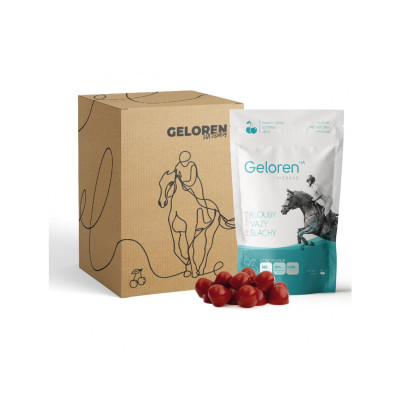 Geloren HA višňový horse gelové tablety 1350g (3sáčky á...