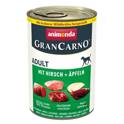 GRANCARNO Adult - s jelením masem a jablky 800 g