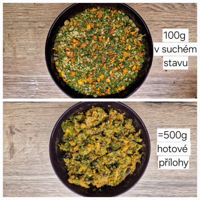BARF Bramborové vločky se zeleninou a bylinkami 1 kg