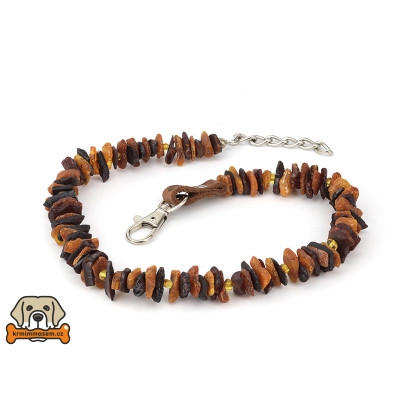 Jantarový obojek č.6 45-50 cm