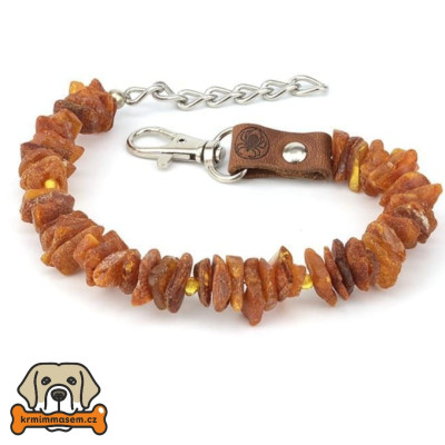 Jantarový obojek č.9 30-35 cm