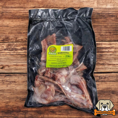 Zvěřinové kosti 1kg (Wildknochen)