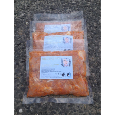 BARF - Kuřecí mlska s mrkví 0,4kg