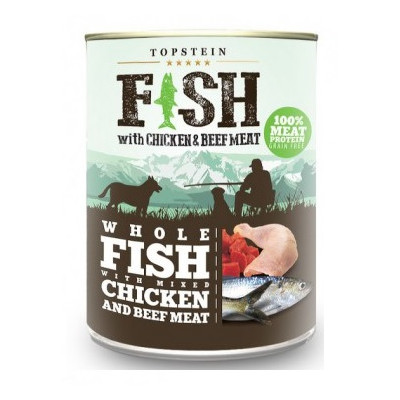 Topstein - Fish with Chicken and Beef Meat 800g