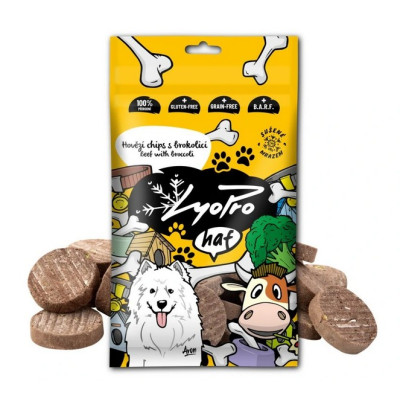 Hovězí chips s brokolicí 50 g