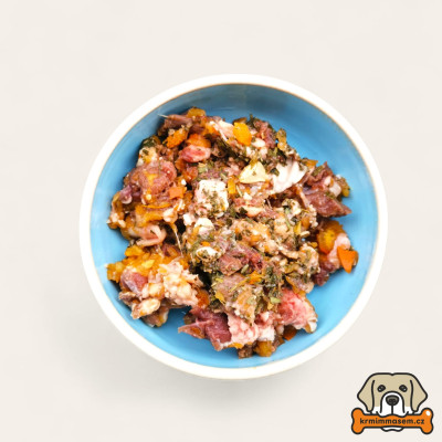 BARF - Kráva s dýní a ginkgo bilobou 1kg