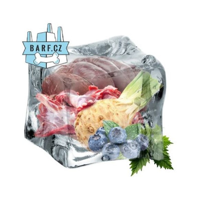 BARF WILD - ZVĚŘINO - KRÁLIČÍ KOMPLET s vit C 1 Kg