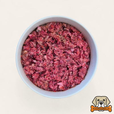 BARF - Kachní komplet se zeleninou a ovocem 1kg