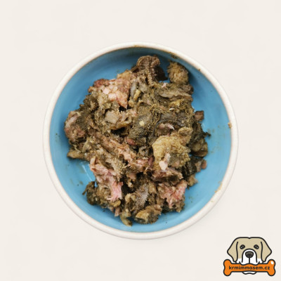 BARF - Jelen s dršťkou 1kg