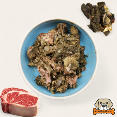 BARF - Jelen s dršťkou 1kg