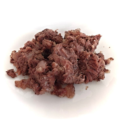 IRONpet Gold Dog Hovězí krájená svalovina, konzerva 400 g