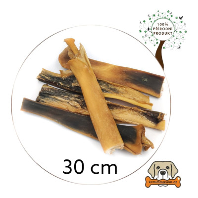 Hovězí kůže 30cm 1ks