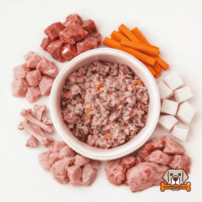 BARF - Kráva + krůta komplet 1 kg