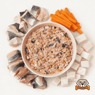 BARF - Mořské ryby se zeleninou 1kg