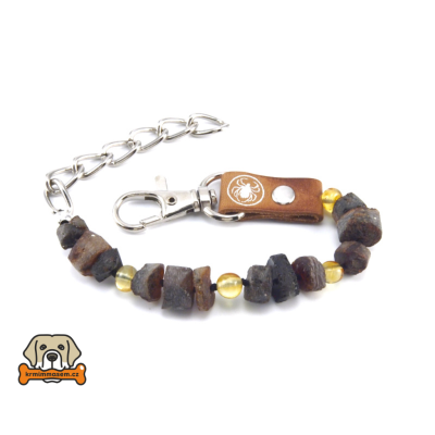 Jantarový obojek č.9 20-25 cm