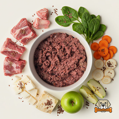 BARF - jehně komplet 1kg