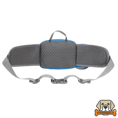 Multifunkční ledvinka/pamlskovník - RŮŽOVÁ + karabina