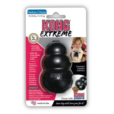 Kong Extreme XL extra large černý (nezničitelná hračka pro velkého a silného psa)