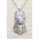 CANE CORSO HLAVA - náhrdelník s přívěskem - stříbrný 1ks
