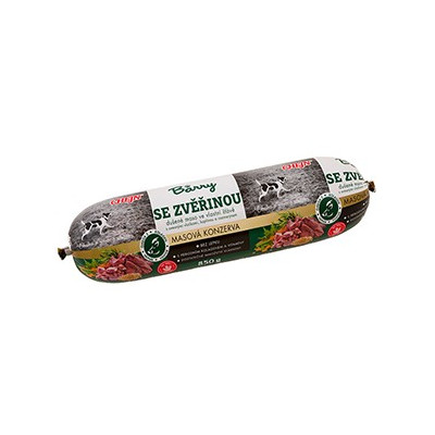 BARRY se zvěřinou 850 g (zvěřina, ovesné vločky, kopřiva, rozmarýn)