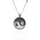 SILUETA PSA - náhrdelník s přívěskem - stříbrný 1ks