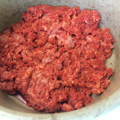 BARF - Vepřová mlska s mrkví 1 kg