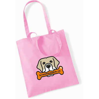Taška na nákup KRMIMMASEM - coral