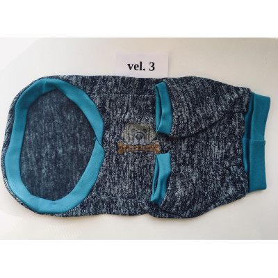 Termoregulační svetr EDY šedo-modrý vel. 3