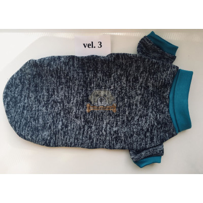 Termoregulační svetr EDY šedo-modrý vel. 3