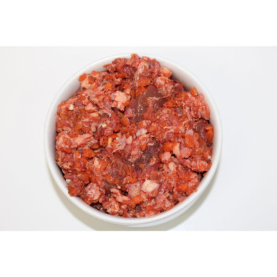 BARF - Hovězí a kuřecí mix s dršťkami 1 kg
