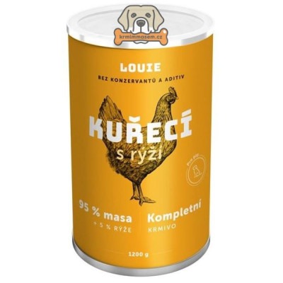 Louie kuřecí s rýží 1200 g