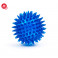 TPR - míček s bodlinami - modrý, odolná (gumová) hračka z termoplastické pryže