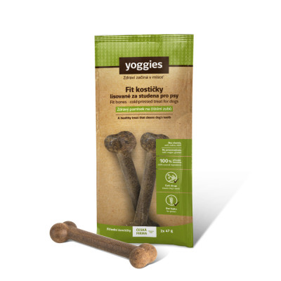 Fit kostičky Yoggies pro psy 2x47g 