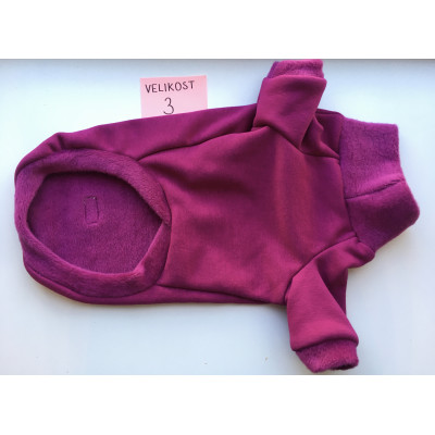 Termoregulační svetr EDY vínový vel. 3