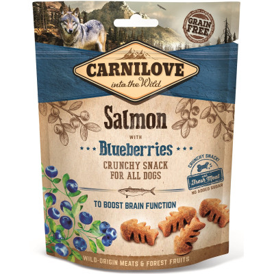 Carnilove Dog Crunchy Snack Salmon & Blueberries 200g