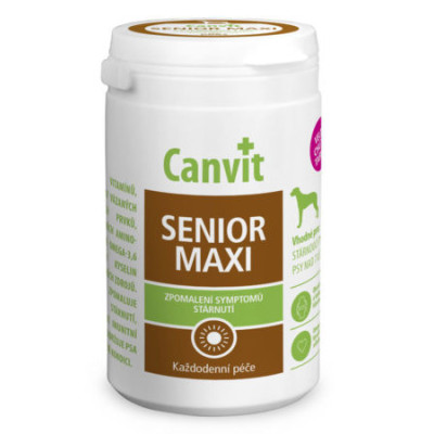  Canvit Senior Maxi pro psy ochucený 230g