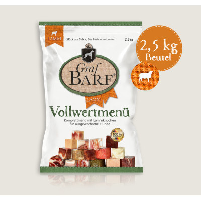 Graf Barf® Jehněčí Menu 2,5 Kg