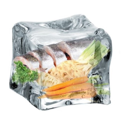 BARF - Komplet bílá ryba mix se svíčkovou zeleninou 0,25 kg
